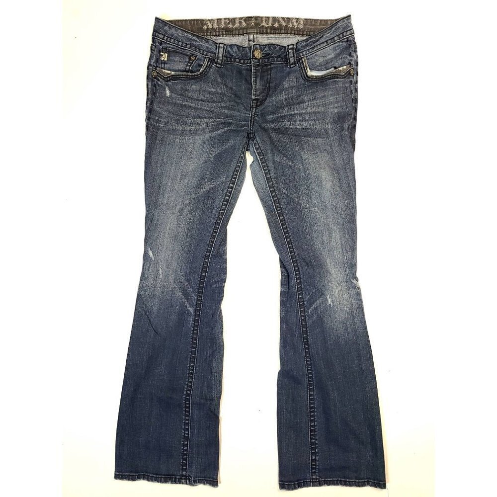 MEK DNM Beijing Bootcut Distressed Jeans Women's 31x34